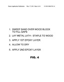 Method and System for Remediating and Covering Wood Floors diagram and image