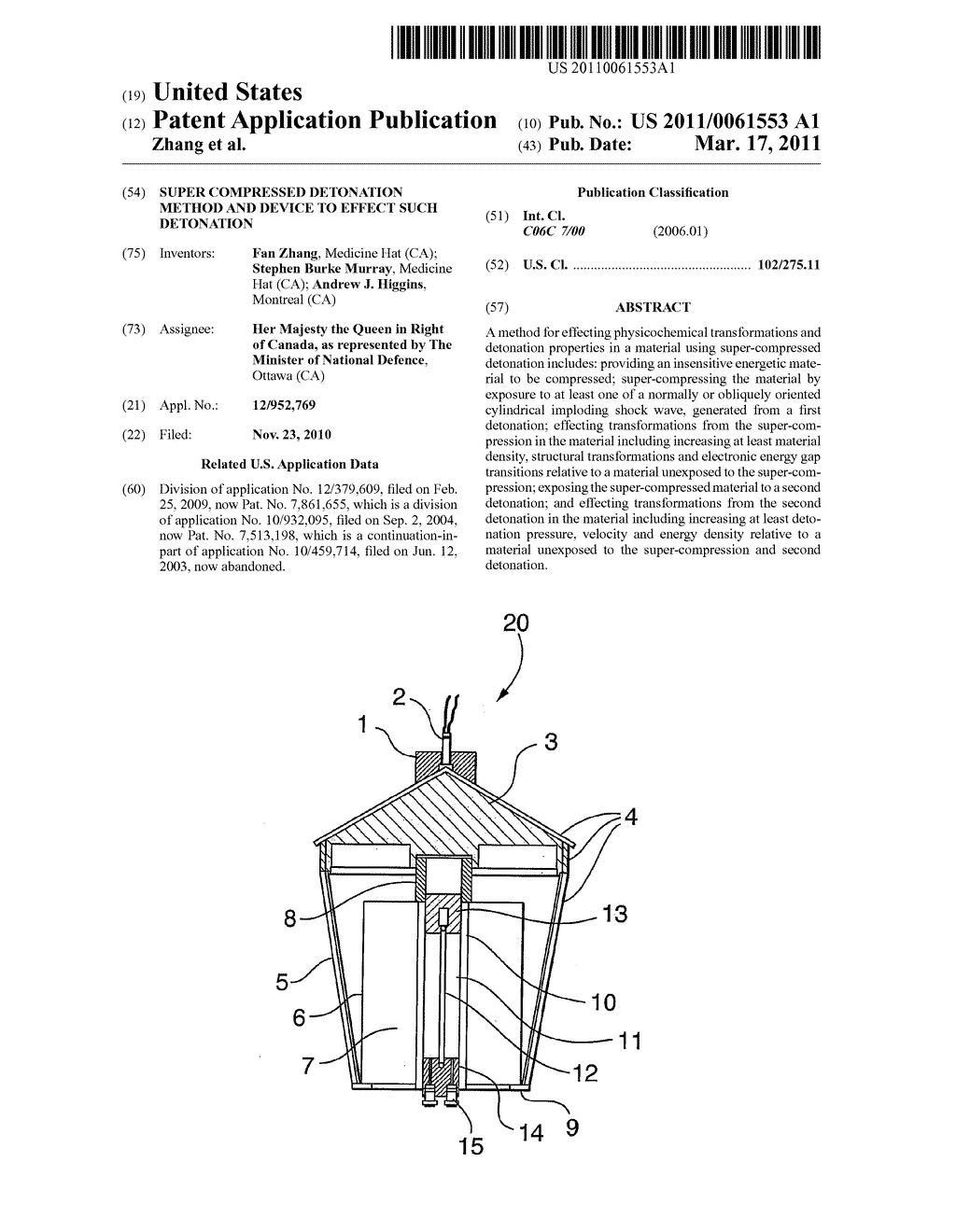 Super Compressed Detonation Method and Device to Effect Such Detonation - diagram, schematic, and image 01