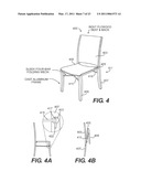 FOLDING TABLE AND CHAIR diagram and image