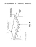 FOLDING TABLE AND CHAIR diagram and image