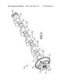 CAMSHAFT HAVING A TUNED MASS DAMPER diagram and image