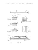 Structural element for a solar panel, and structure comprising such an element diagram and image