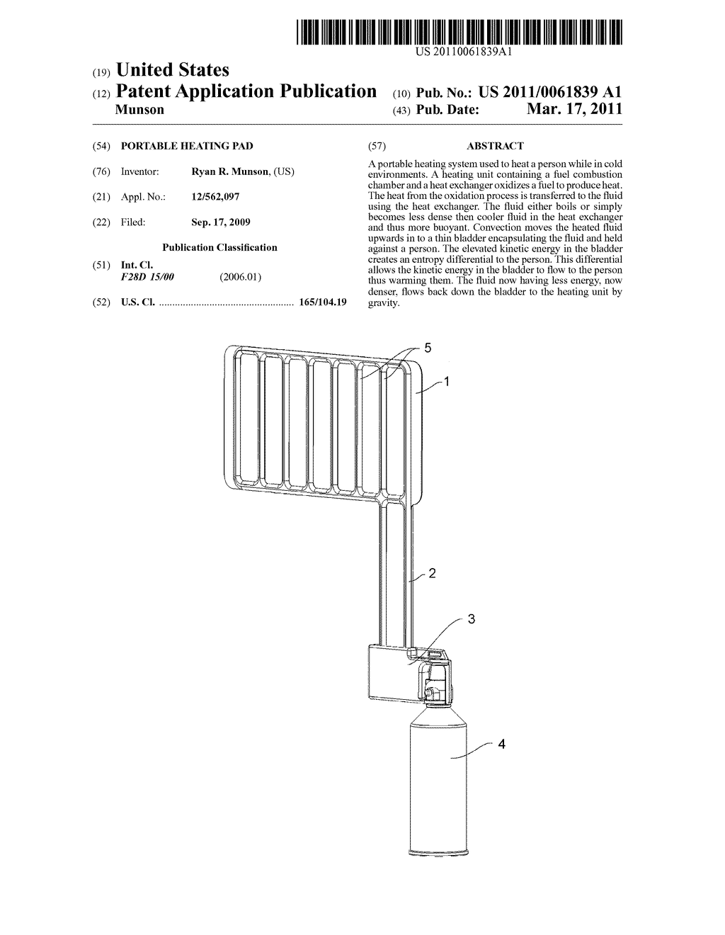 Portable Heating Pad - diagram, schematic, and image 01