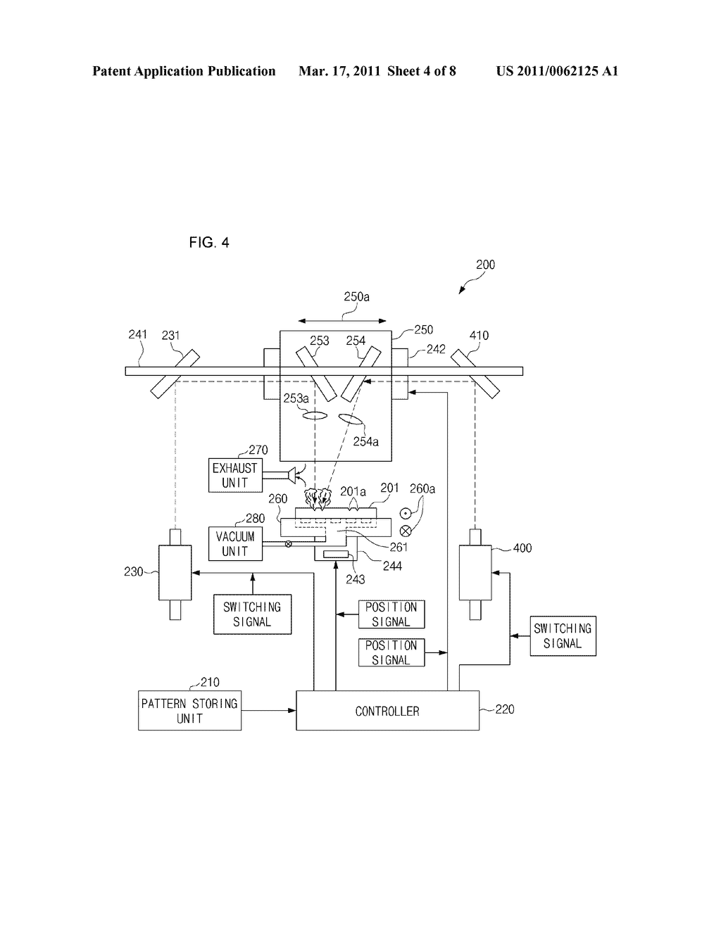 APPARATUS FOR FORMING PATTERN ON LIGHT GUIDE PANEL - diagram, schematic, and image 05