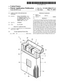 SLIDE ACTION TYPE HINGED-LID PACKAGE diagram and image