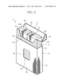 SLIDE ACTION TYPE HINGED-LID PACKAGE diagram and image