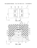 SEMICONDUCTOR DEVICE HAVING UPPER LAYER PORTION OF SEMICONDUCTOR SUBSTRATE DIVIDED INTO A PLURALITY OF ACTIVE AREAS diagram and image