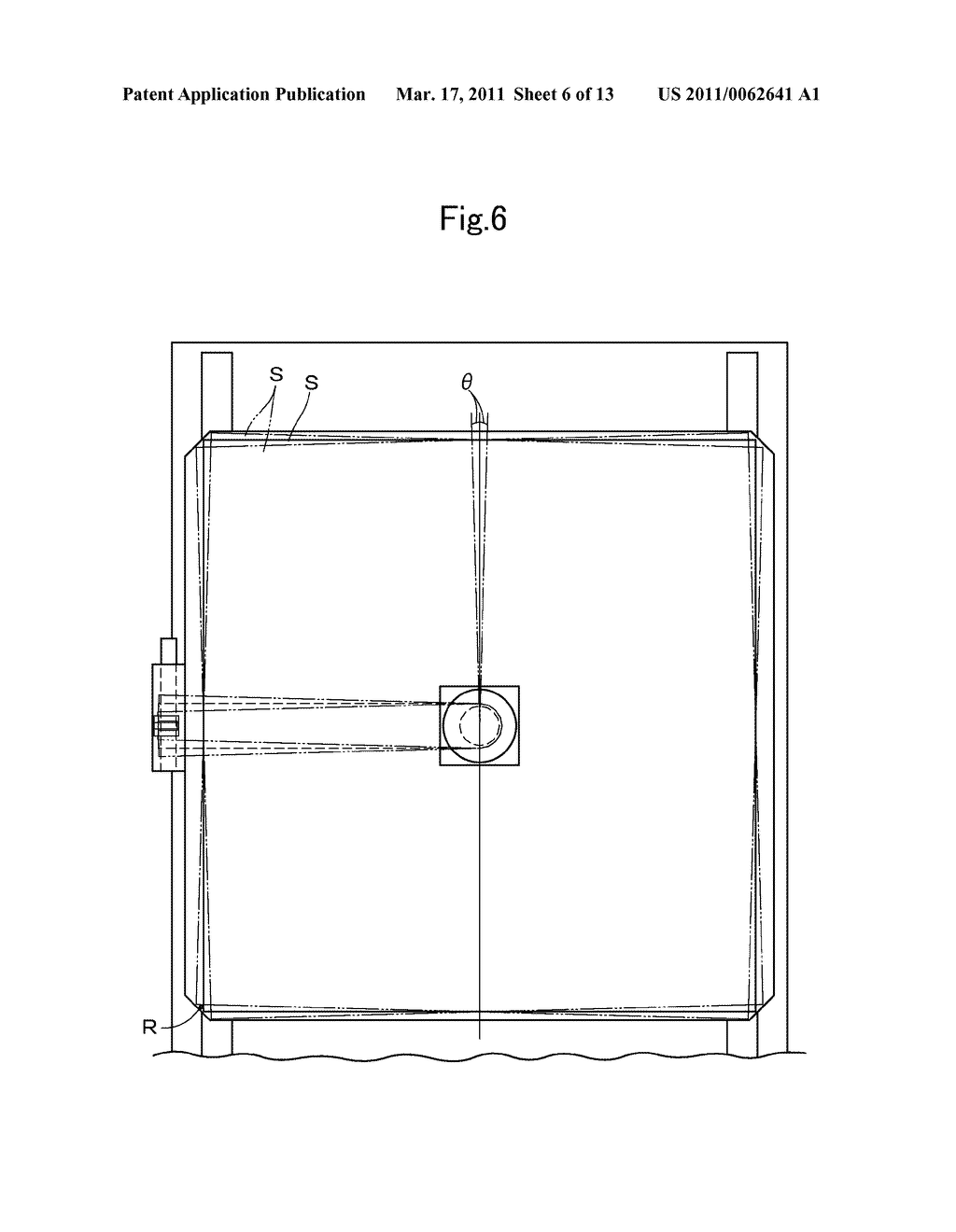 STAGE EQUIPPED WITH ALIGNMENT FUNCTION, PROCESSING APPARATUS HAVING THE STAGE EQUIPPED WITH ALIGNMENT FUNCTION, AND METHOD OF ALIGNING SUBSTRATE - diagram, schematic, and image 07