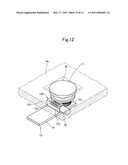 STAGE EQUIPPED WITH ALIGNMENT FUNCTION, PROCESSING APPARATUS HAVING THE STAGE EQUIPPED WITH ALIGNMENT FUNCTION, AND METHOD OF ALIGNING SUBSTRATE diagram and image