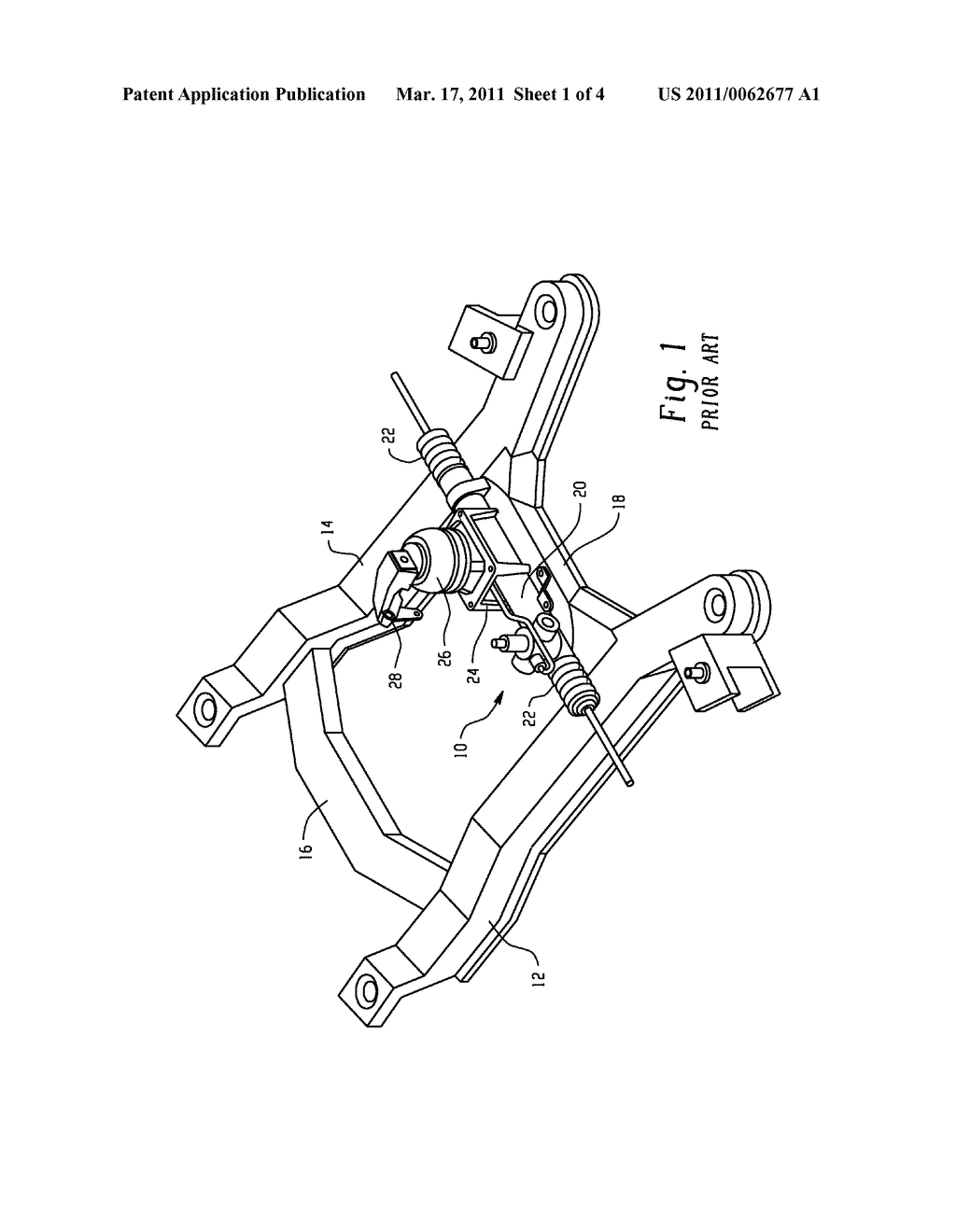 INTEGRATED STEERING GEAR, FRAME MEMBER AND ENGINE MOUNT BASE - diagram, schematic, and image 02
