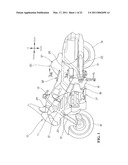 OCCUPANT RESTRAINING APPARATUS FOR A MOTORCYCLE diagram and image