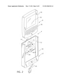 ELECTRONIC DEVICE, INCLUDING HANDHELD ELECTRONIC DEVICE WITH INTELLIGENT HOLSTER diagram and image