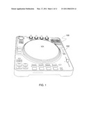 Touch Pad Disc Jockey Controller diagram and image