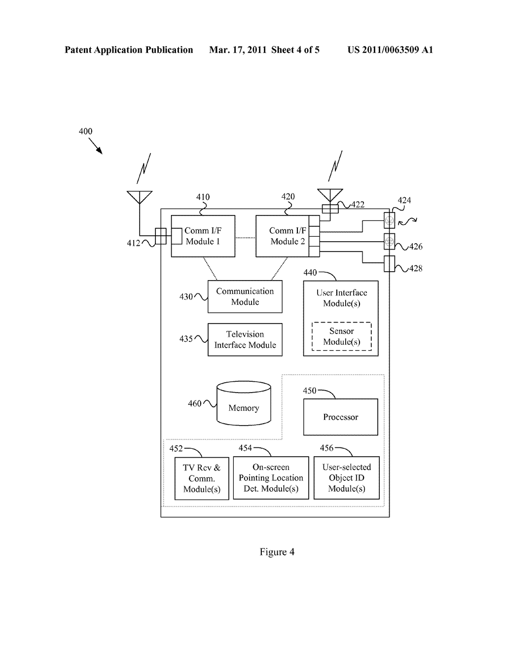 SYSTEM AND METHOD IN A TELEVISION RECEIVER FOR PROVIDING USER-SELECTION OF OBJECTS IN A TELEVISION PROGRAM - diagram, schematic, and image 05