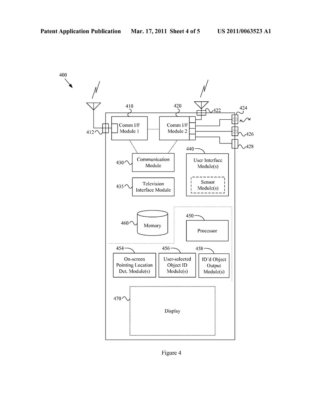 SYSTEM AND METHOD IN A TELEVISION CONTROLLER FOR PROVIDING USER-SELECTION OF OBJECTS IN A TELEVISION PROGRAM - diagram, schematic, and image 05