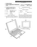 METHOD AND APPARATUS FOR CONTROLLING DISPLAY MONITORS PROVIDED ON AN ELECTRONIC APPARATUS diagram and image