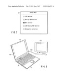 METHOD AND APPARATUS FOR CONTROLLING DISPLAY MONITORS PROVIDED ON AN ELECTRONIC APPARATUS diagram and image