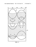 Method for interpreting dipping natural fracture and fault planes identified from borehole images diagram and image