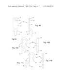 Offset hook and fastener system diagram and image