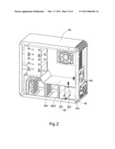 Electronic component fixing device diagram and image