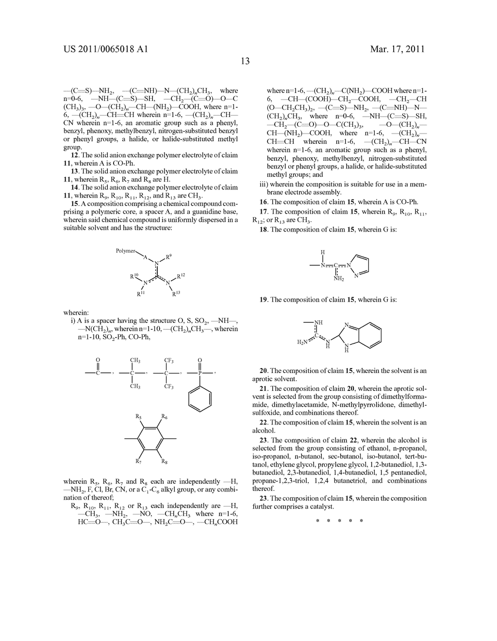 ANION EXCHANGE POLYMER ELECTROLYTES - diagram, schematic, and image 14