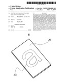 Electrically erasable writable educational flash card diagram and image