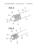 END-PROCESSING METHOD OF COAXIAL CABLE AND END-PROCESSING STRUCTURE OF COAXIAL CABLE diagram and image