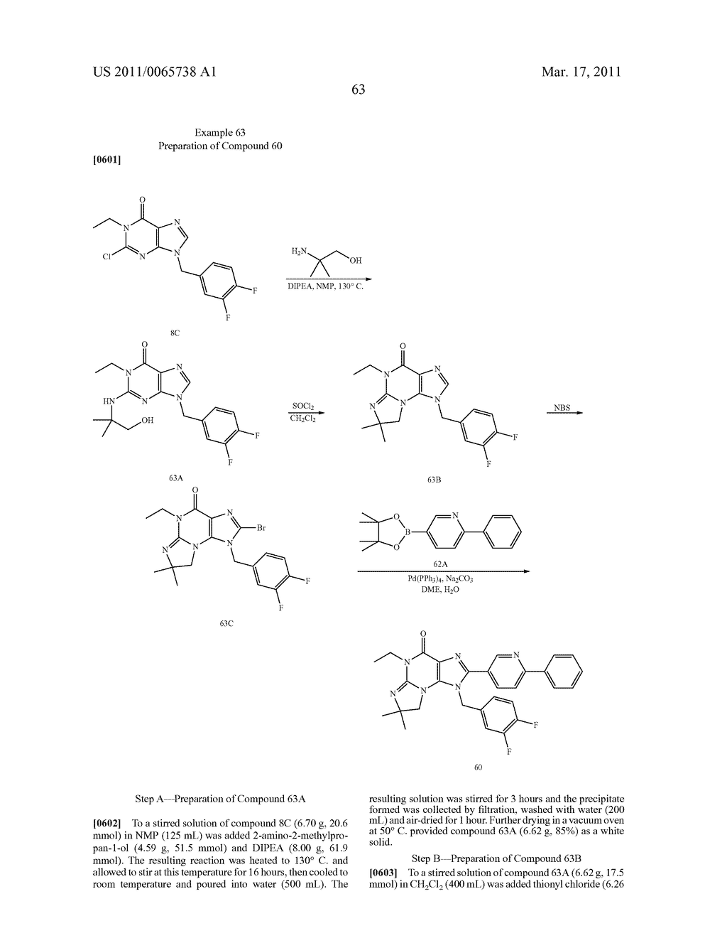 POLYCYCLIC GUANINE DERIVATIVES AND USE THEREOF - diagram, schematic, and image 64