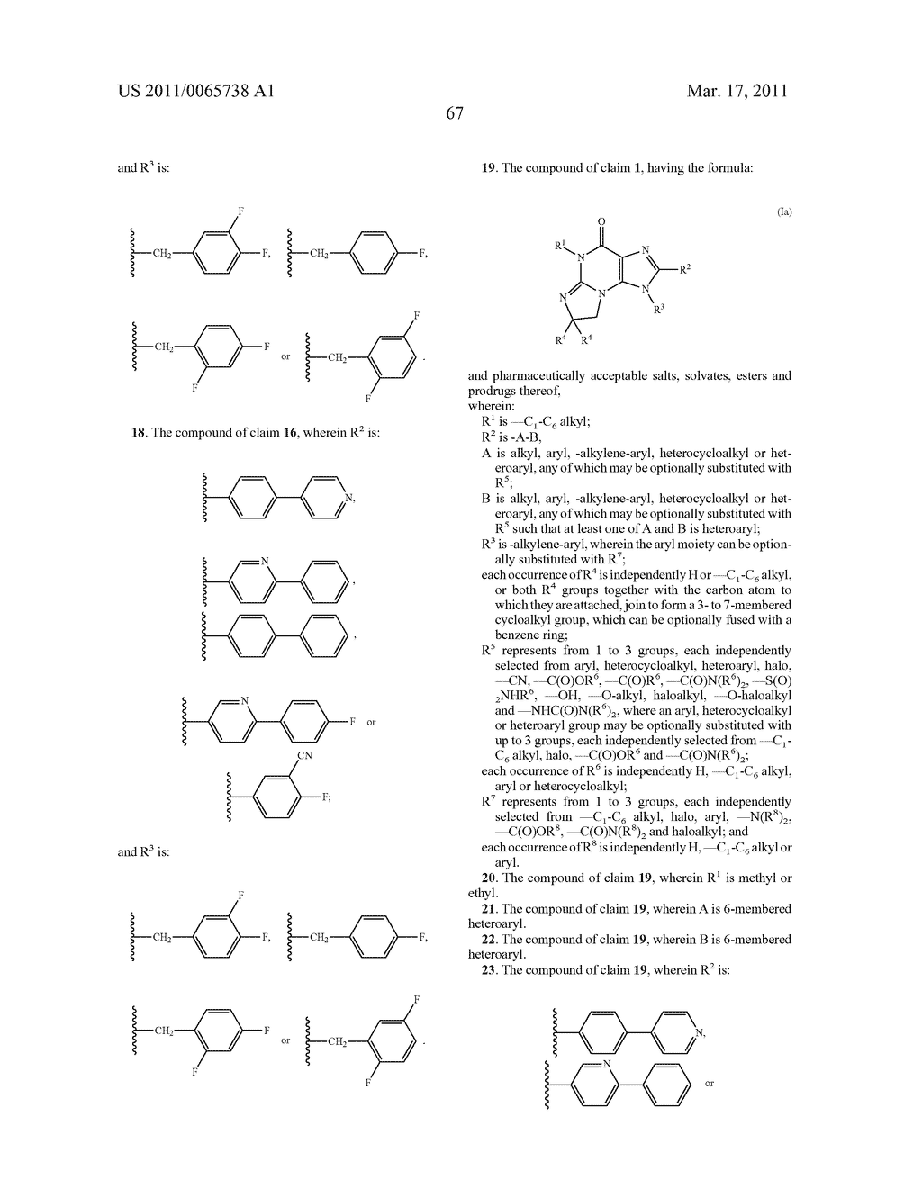 POLYCYCLIC GUANINE DERIVATIVES AND USE THEREOF - diagram, schematic, and image 68