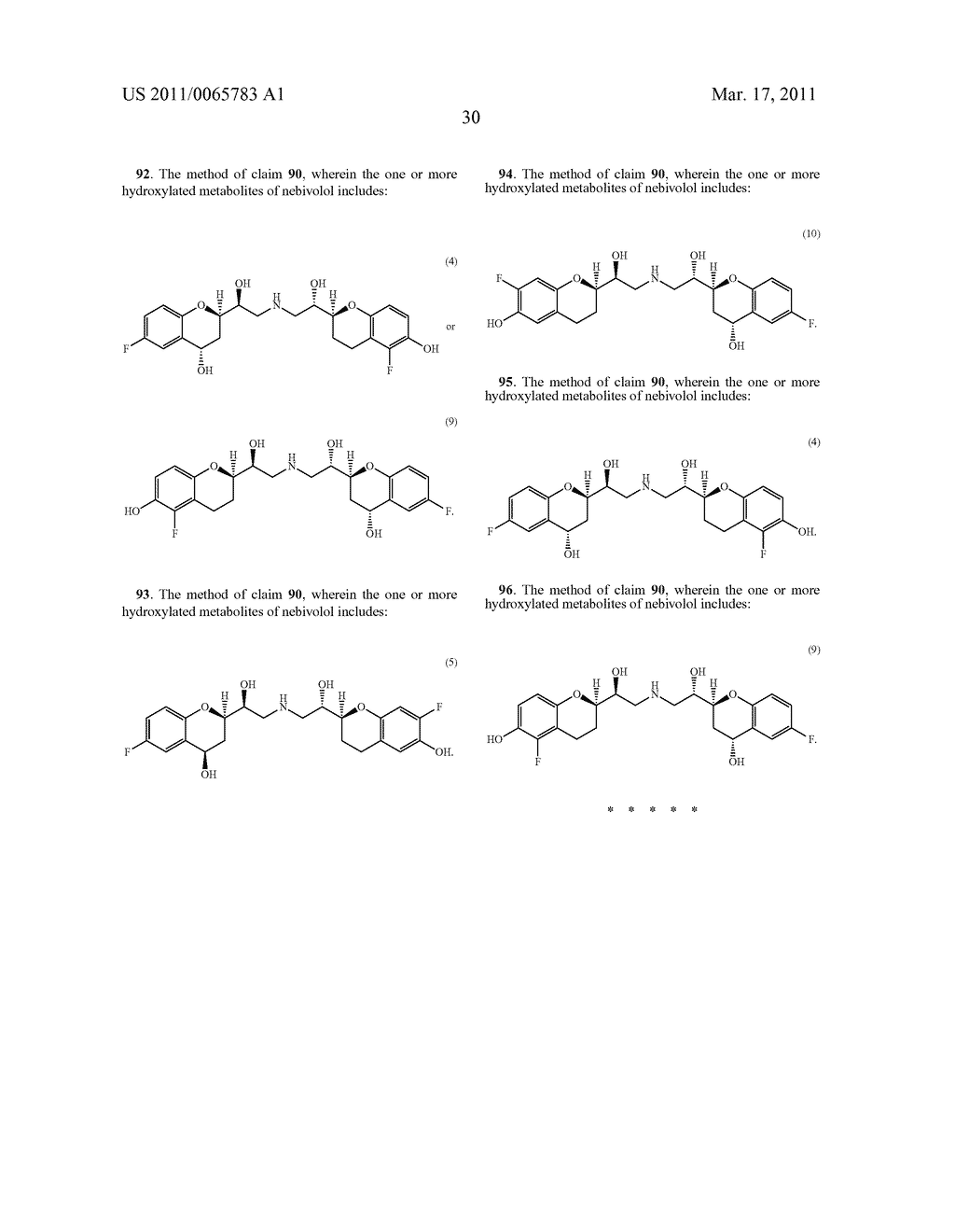 HYDROXYLATED NEBIVOLOL METABOLITES - diagram, schematic, and image 50