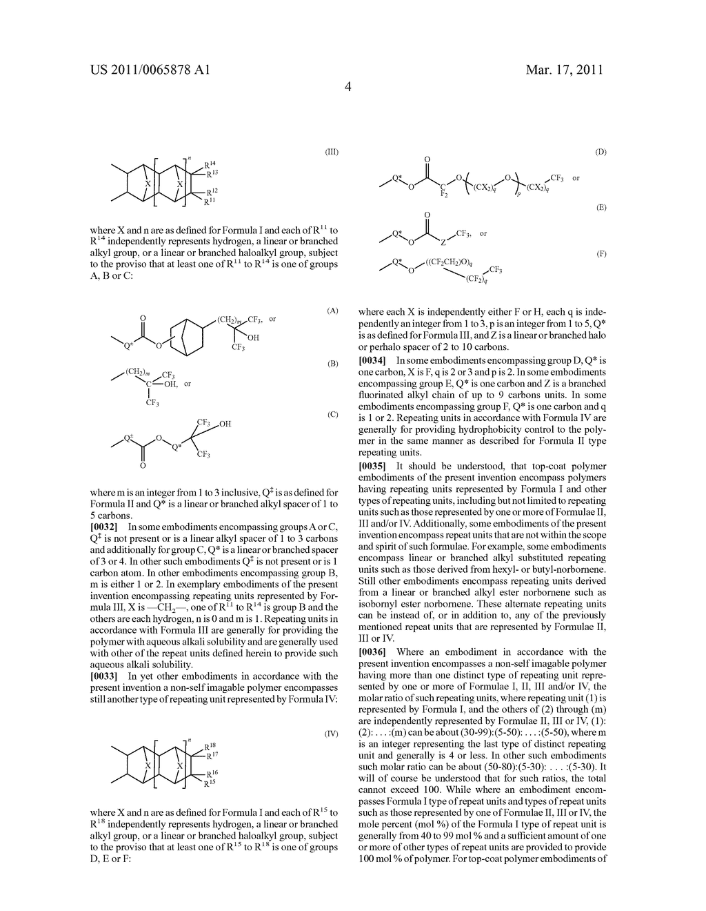 Norbornene-Type Polymers, Compositions Thereof And Lithographic Processes Using Such Compositions - diagram, schematic, and image 06