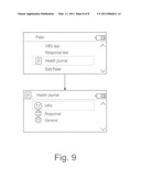 Method and apparatus for recording and presentation of physiological data diagram and image