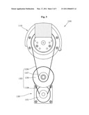 PROBE OF ULTRASONIC DIAGNOSTIC APPARATUS AND METHOD OF SUPPRESSING VIBRATION THEREOF diagram and image