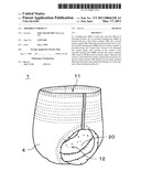 ABSORBENT PRODUCT diagram and image