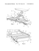 DEVICE FOR POSITIONING A PATIENT WITH RESPECT TO A RADIATION diagram and image