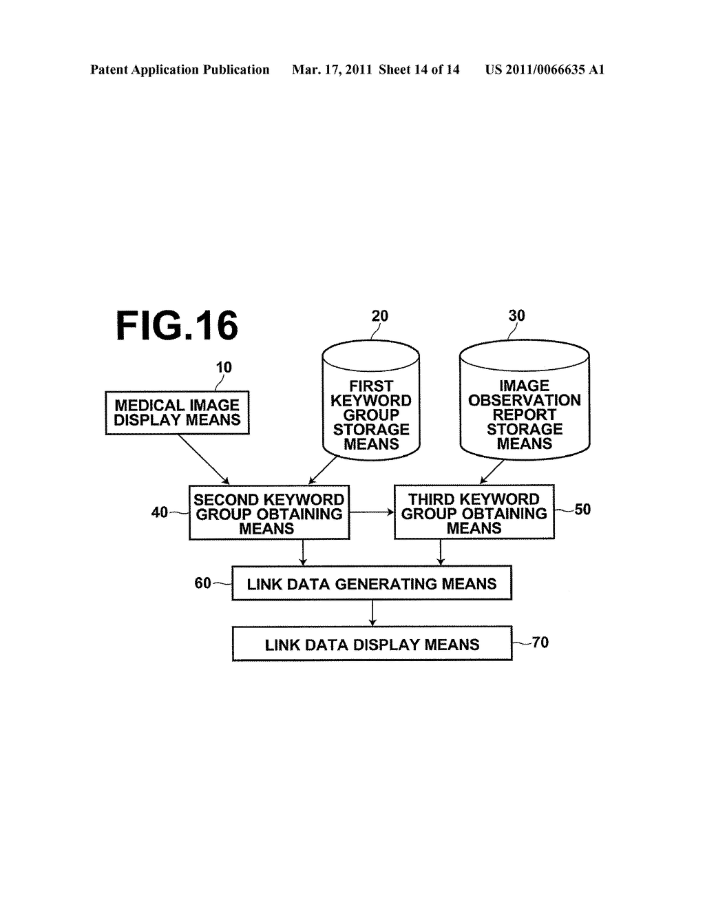 MEDICAL IMAGE INFORMATION DISPLAY APPARATUS, MEDICAL IMAGE INFORMATION DISPLAY METHOD, AND RECORDING MEDIUM ON WHICH MEDICAL IMAGE INFORMATION DISPLAY PROGRAM IS RECORDED - diagram, schematic, and image 15