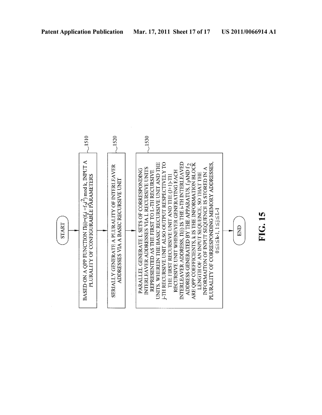 Address Generation Apparatus And Method For Quadratic Permutation Polynomial Interleaver De-Interleaver - diagram, schematic, and image 18