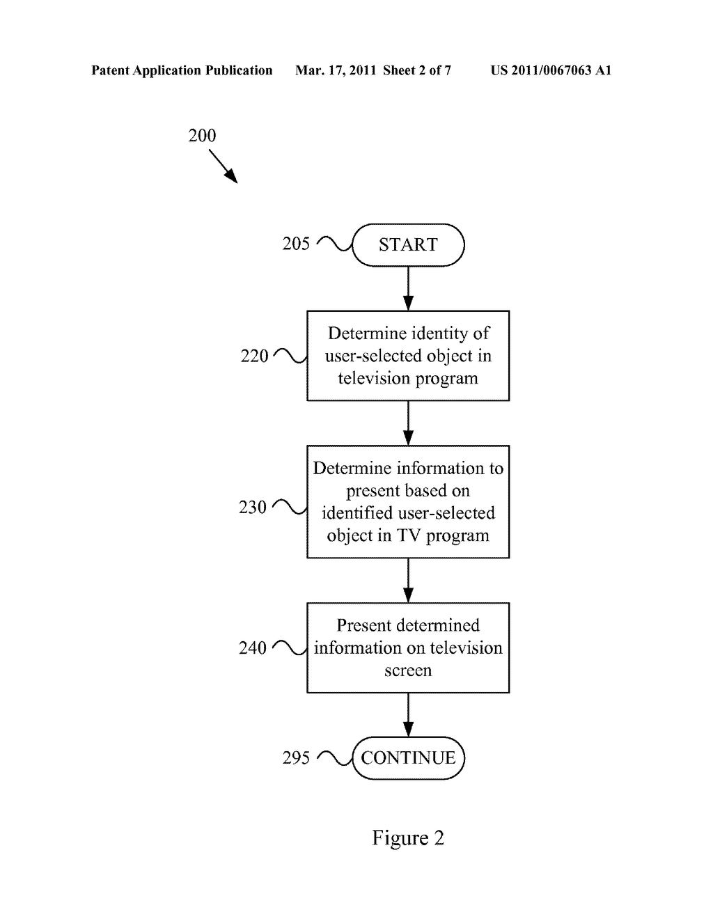 SYSTEM AND METHOD IN A TELEVISION SYSTEM FOR PRESENTING INFORMATION ASSOCIATED WITH A USER-SELECTED OBJECT IN A TELEVISON PROGRAM - diagram, schematic, and image 03