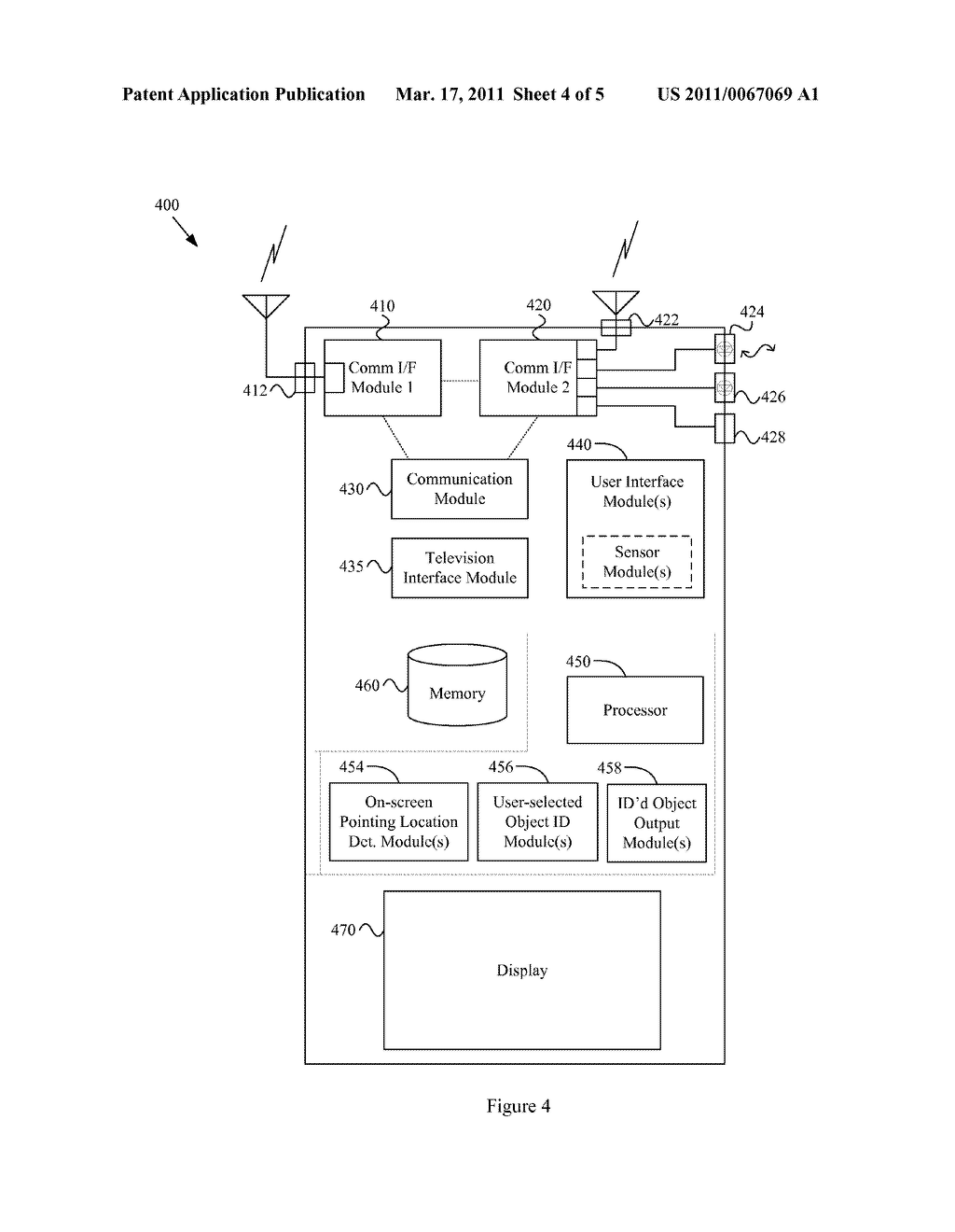 SYSTEM AND METHOD IN A PARALLEL TELEVISION SYSTEM FOR PROVIDING FOR USER-SELECTION OF AN OBJECT IN A TELEVISION PROGRAM - diagram, schematic, and image 05