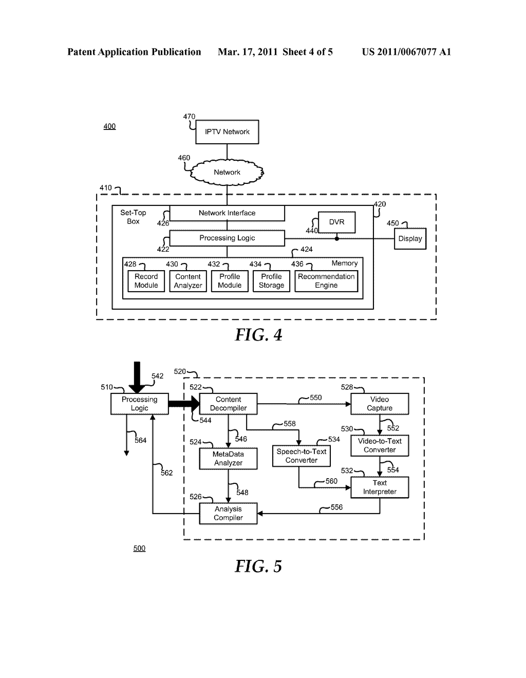 System and Method of Analyzing Internet Protocol Television Content Credits Information - diagram, schematic, and image 05