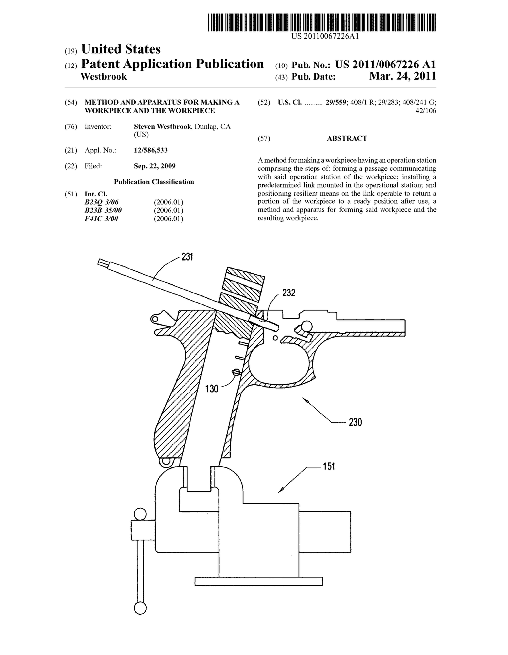 Method and apparatus for making a workpiece and the workpiece - diagram, schematic, and image 01