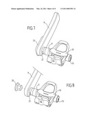 ON-BOARD DEVICE FOR A BICYCLE FOR MEASURING FORCES AND BICYCLE EQUIPPED WITH SUCH A MEASURING DEVICE diagram and image