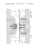 Flexible grip die-alignment arrangement diagram and image