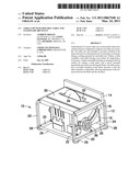 TABLE SAW WITH MOVABLE TABLE AND STATIONARY RIP FENCE diagram and image