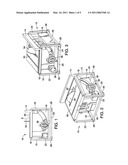 TABLE SAW WITH MOVABLE TABLE AND STATIONARY RIP FENCE diagram and image