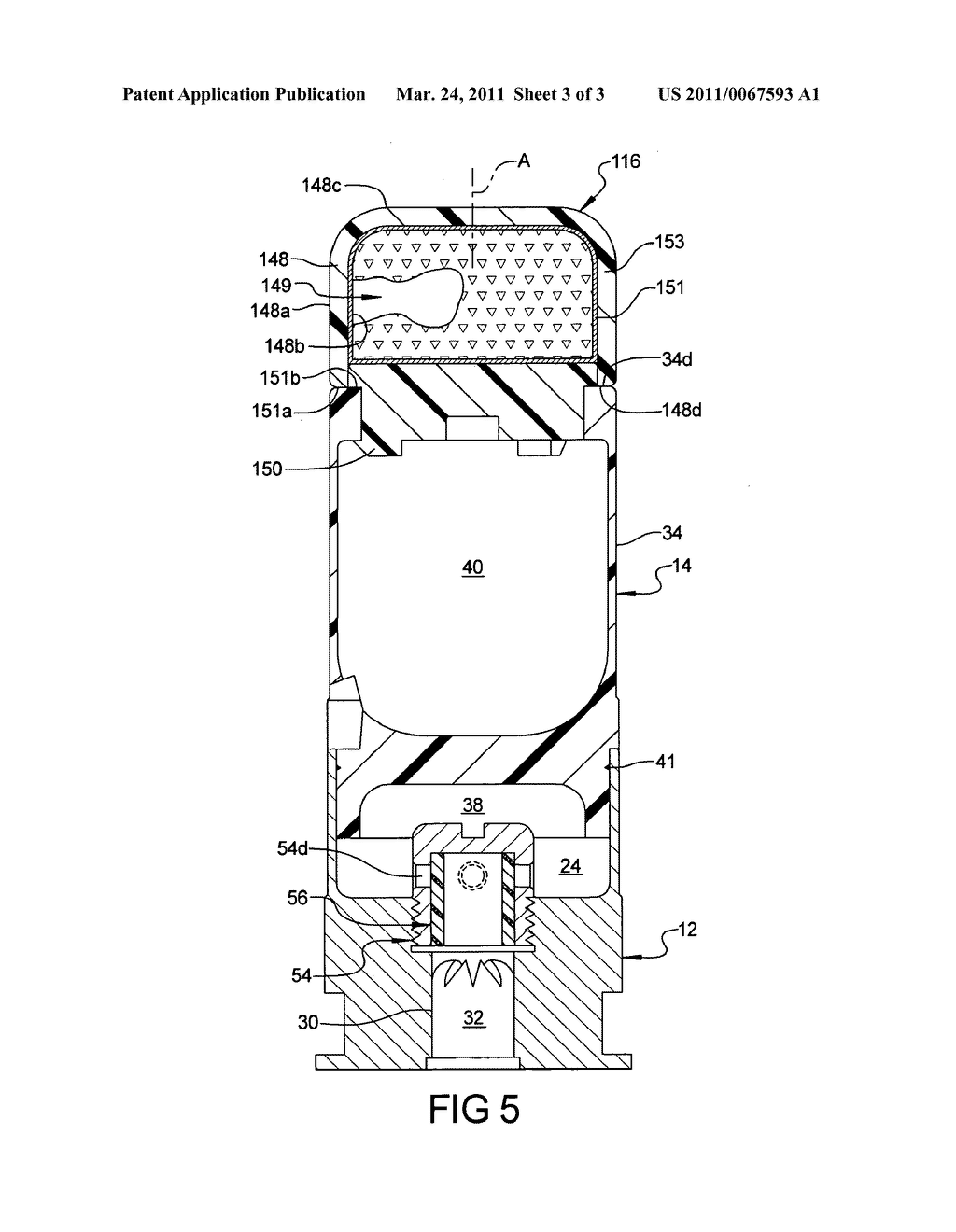 NON-LETHAL PROJECTILE AMMUNITION - diagram, schematic, and image 04