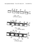 Substrate structures for integrated series connected photovoltaic arrays and process of manufacture of such arrays diagram and image