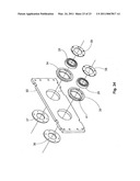 PROCEDURE AND MACHINE FOR RECONSTITUTING POWDERS OF VEGETAL ORIGIN diagram and image