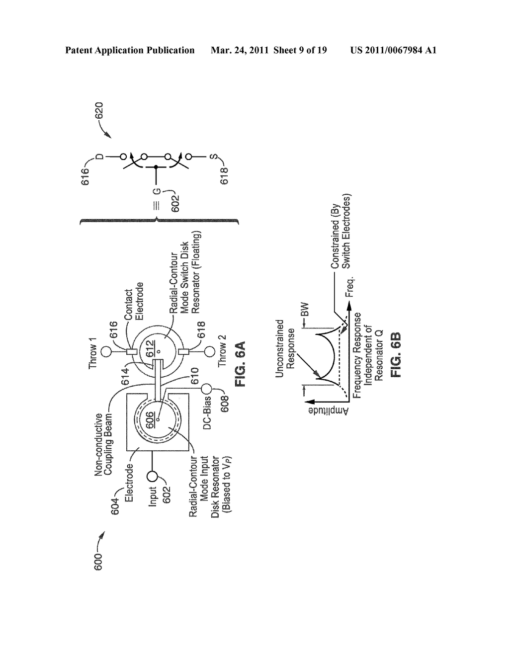 MICROELECTROMECHANICAL SYSTEM (MEMS) RESONANT SWITCHES AND APPLICATIONS FOR POWER CONVERTERS AND AMPLIFIERS - diagram, schematic, and image 10