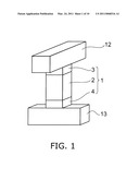 NONVOLATILE MEMORY ELEMENT AND NONVOLATILE MEMORY DEVICE diagram and image